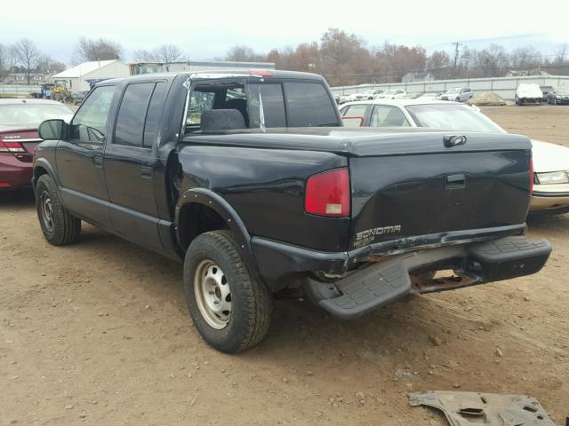 1GTDT13W92K142336 - 2002 GMC SONOMA BLACK photo 3