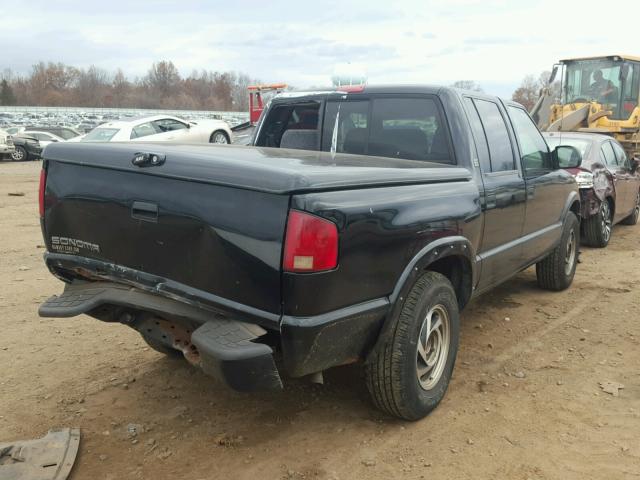 1GTDT13W92K142336 - 2002 GMC SONOMA BLACK photo 4