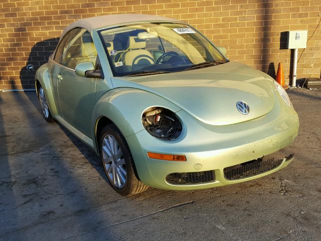 3VWRF31Y28M411403 - 2008 VOLKSWAGEN NEW BEETLE 绿色 照片 1