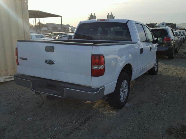 1FTRW12WX6KB73857 - 2006 FORD F150 SUPER WHITE photo 4