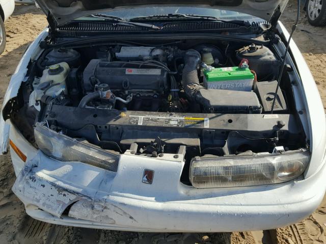 1G8ZK5279XZ231875 - 1999 SATURN SL2 WHITE photo 7