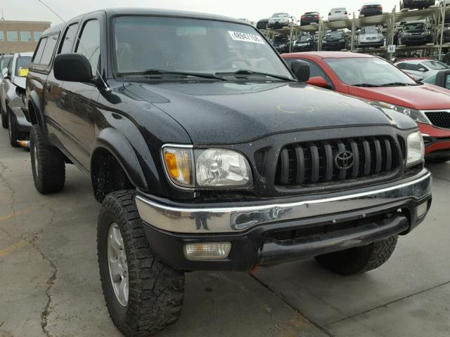 5TEHN72N32Z074537 - 2002 TOYOTA TACOMA DOU 黑色 照片 1