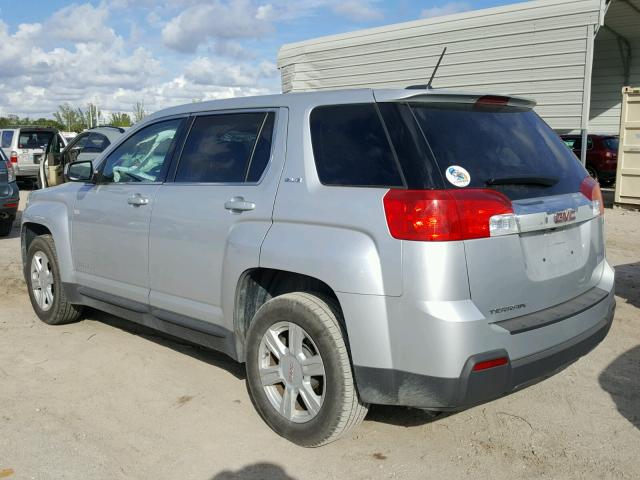 2GKALMEK5F6422685 - 2015 GMC TERRAIN SL SILVER photo 3