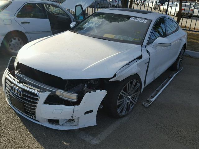 WAUWGAFC5FN008648 - 2015 AUDI A7 PREMIUM WHITE photo 2