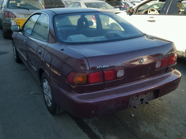 JH4DB7551TS012545 - 1996 ACURA INTEGRA LS BURGUNDY photo 3