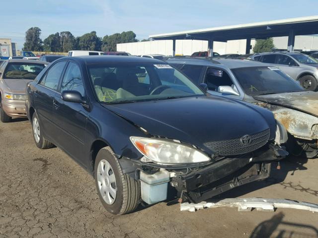 4T1BE32K84U381276 - 2004 TOYOTA CAMRY LE BLACK photo 1