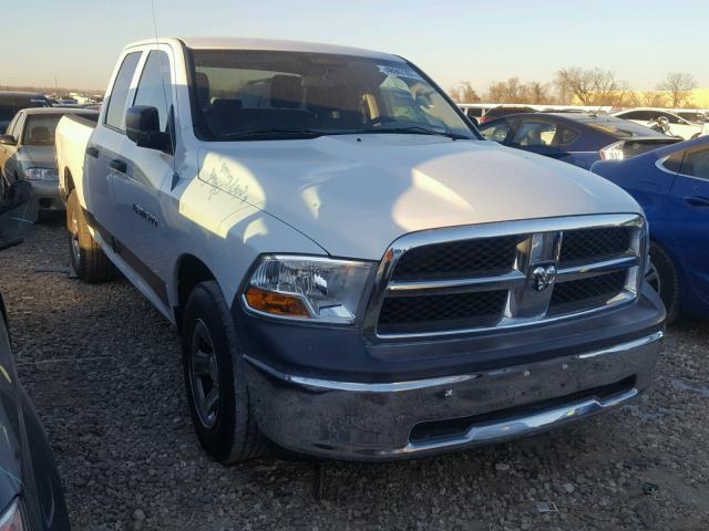 1D7RB1GP8BS605942 - 2011 DODGE RAM 1500 WHITE photo 1