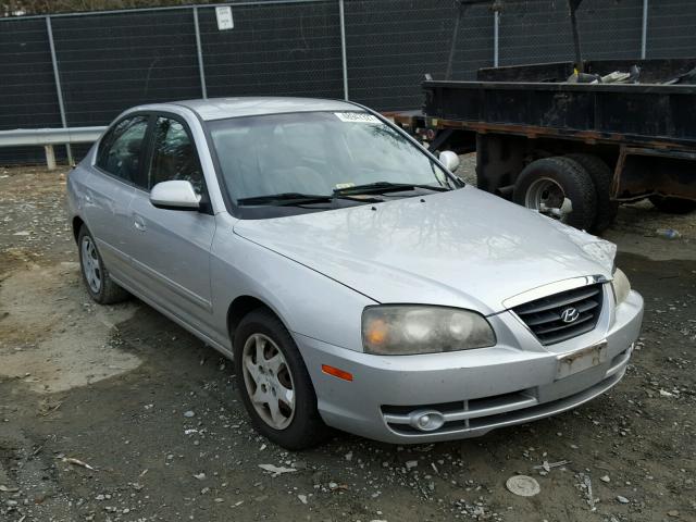 KMHDN46D65U054080 - 2005 HYUNDAI ELANTRA GL SILVER photo 1