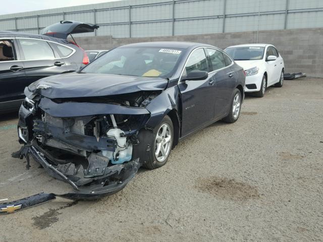 1G1ZB5ST6GF259842 - 2016 CHEVROLET MALIBU LS ლურჯი ფოტო 2