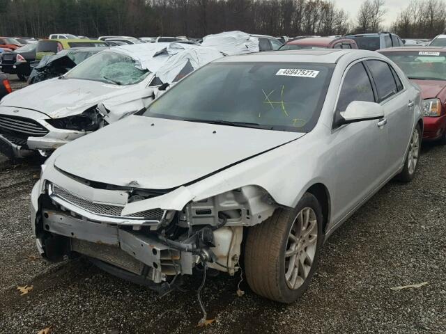 1G1ZE5E74AF300935 - 2010 CHEVROLET MALIBU LTZ SILVER photo 2