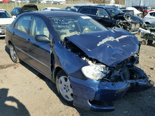 2T1BR32E77C731467 - 2007 TOYOTA COROLLA CE BLUE photo 1