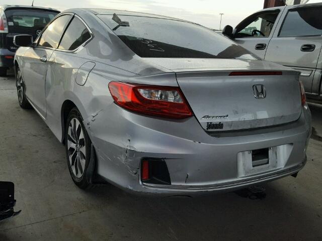 1HGCT1B73DA014089 - 2013 HONDA ACCORD EX SILVER photo 3