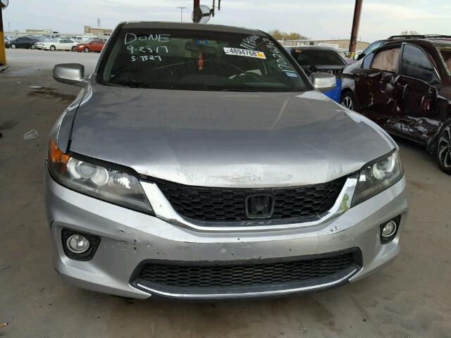 1HGCT1B73DA014089 - 2013 HONDA ACCORD EX SILVER photo 9