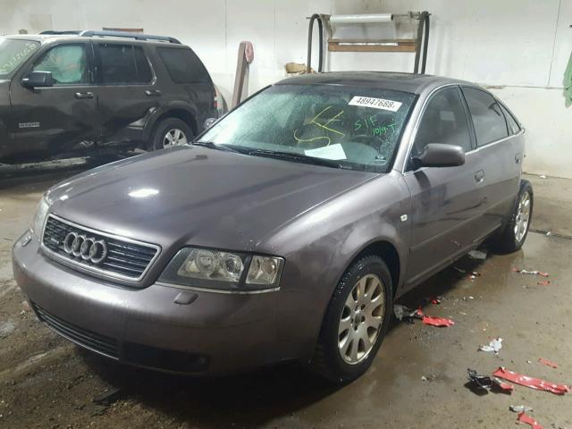 WAUEH64B31N137092 - 2001 AUDI A6 2.8 QUA TAN photo 2