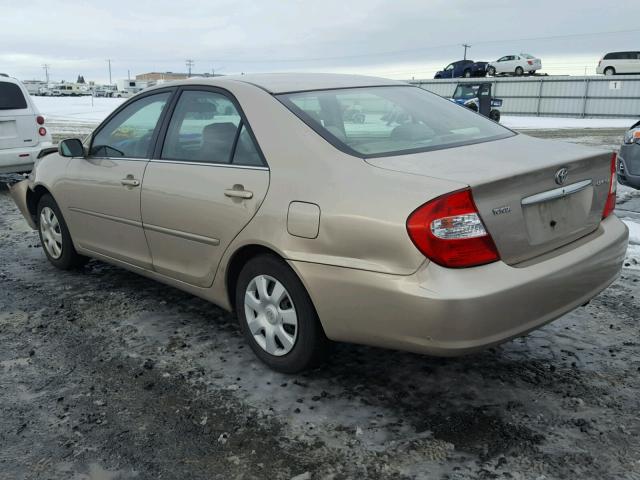 4T1BE32K44U356360 - 2004 TOYOTA CAMRY LE 米色 照片 3