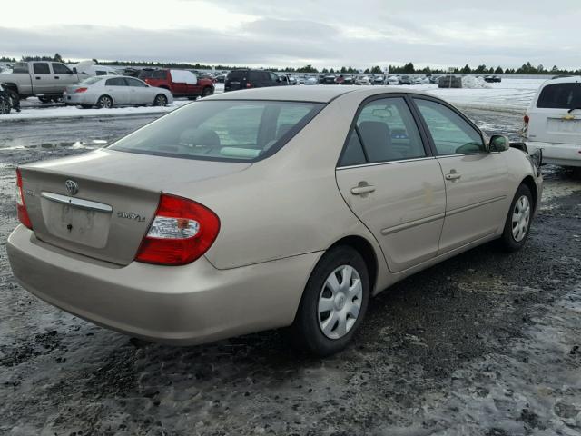 4T1BE32K44U356360 - 2004 TOYOTA CAMRY LE 米色 照片 4