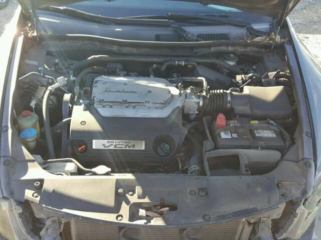 1HGCP36888A042852 - 2008 HONDA ACCORD EXL GRAY photo 7