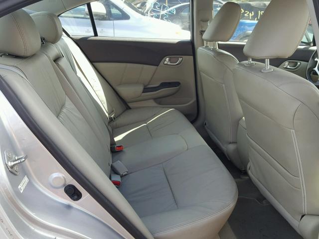 19XFB2F98CE326131 - 2012 HONDA CIVIC EXL 银色 照片 6