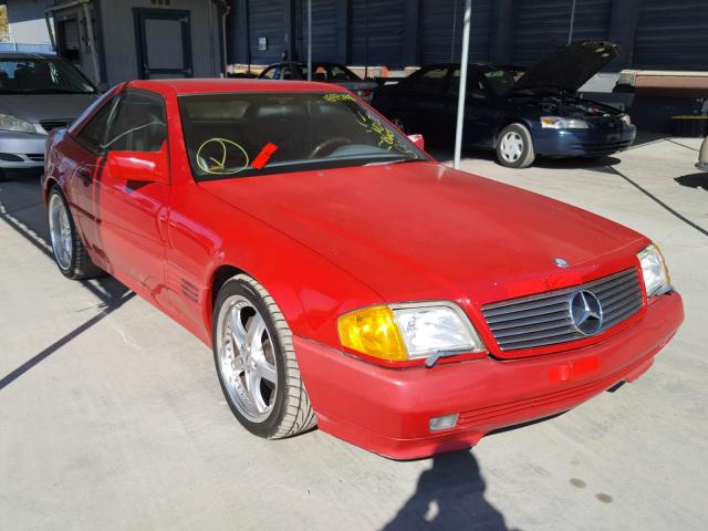 WDBFA66E2LF011658 - 1990 MERCEDES-BENZ 500 SL RED photo 1