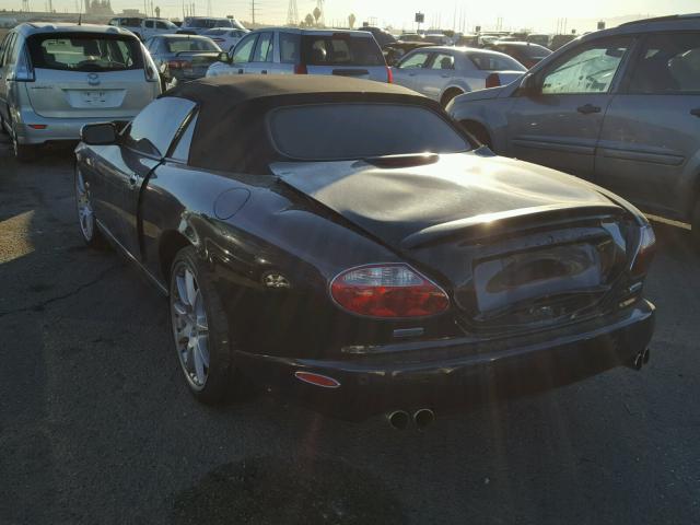 SAJDA42BX53A42710 - 2005 JAGUAR XKR BLACK photo 3