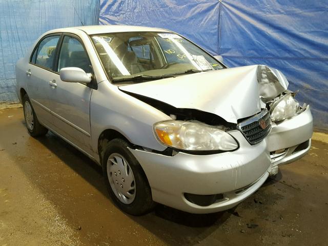 2T1BR32E18C913585 - 2008 TOYOTA COROLLA CE SILVER photo 1