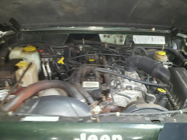 1J4FT27S5TL194543 - 1996 JEEP CHEROKEE S GREEN photo 7