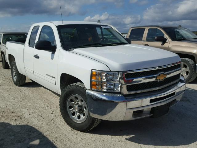 1GCRKSE75DZ208945 - 2013 CHEVROLET SILVERADO WHITE photo 1