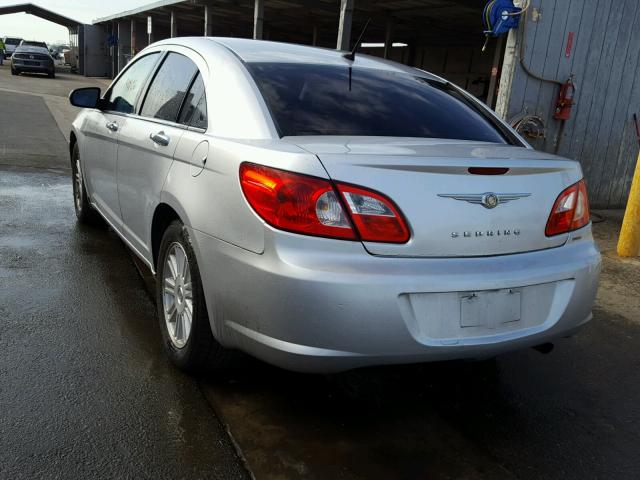 1C3LC66KX7N693807 - 2007 CHRYSLER SEBRING LI SILVER photo 3