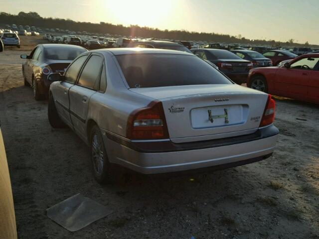 YV1TS92D721247213 - 2002 VOLVO S80 GRAY photo 3