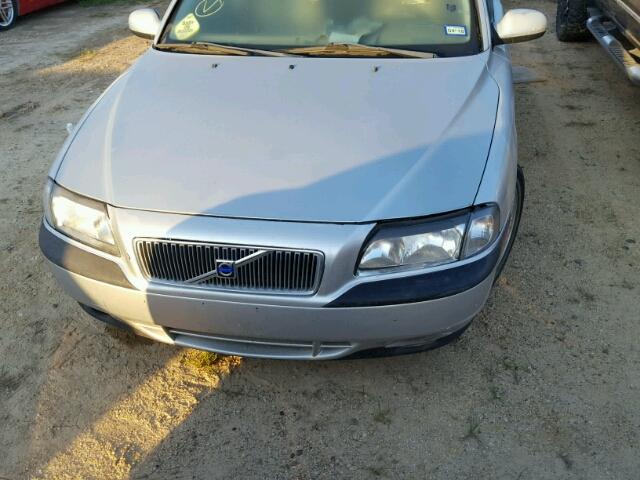 YV1TS92D721247213 - 2002 VOLVO S80 GRAY photo 7