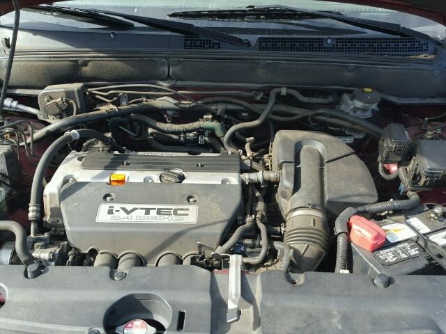 SHSRD78896U417599 - 2006 HONDA CR-V EX მუქწითელი ფოტო 7