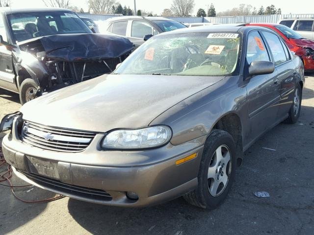 1G1NE52J62M619121 - 2002 CHEVROLET MALIBU LS TAN photo 2