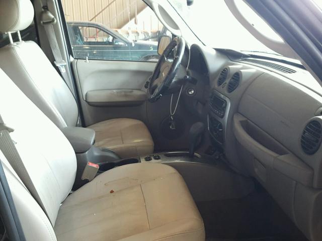 1J4GK38KX5W598192 - 2005 JEEP LIBERTY RE BLACK photo 5