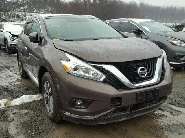 5N1AZ2MG6HN117279 - 2017 NISSAN MURANO S GRAY photo 1