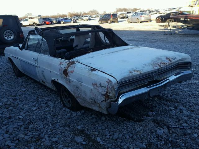 444675K120499 - 1965 BUICK SKYHAWK WHITE photo 3