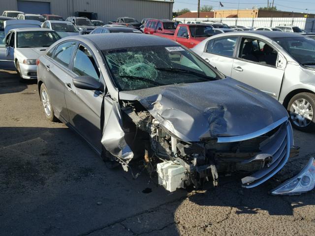 5NPEB4AC9DH715075 - 2013 HYUNDAI SONATA GLS GRAY photo 1