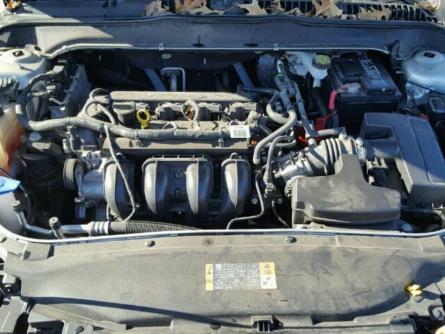 3FA6P0H72DR360048 - 2013 FORD FUSION SE SILVER photo 7