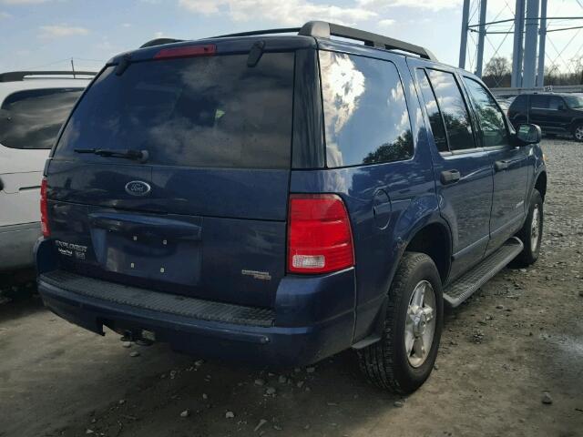 1FMZU73E75UA46626 - 2005 FORD EXPLORER X BLUE photo 4