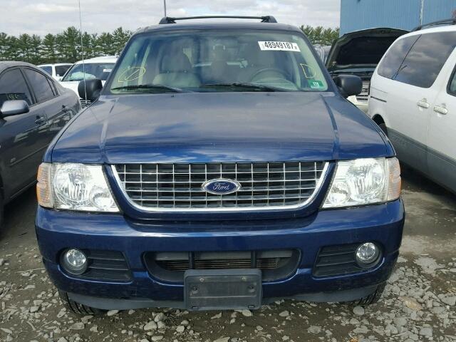 1FMZU73E75UA46626 - 2005 FORD EXPLORER X BLUE photo 9