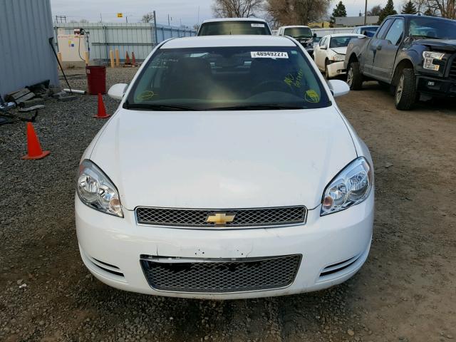 2G1WB5E31E1105896 - 2014 CHEVROLET IMPALA LIM WHITE photo 9