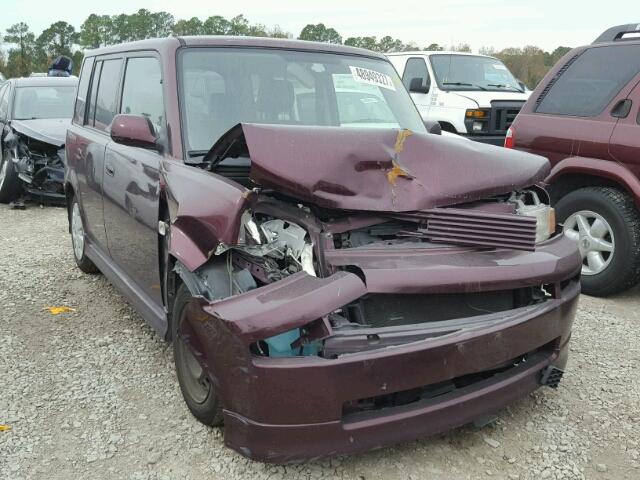 JTLKT324364033601 - 2006 TOYOTA SCION XB MAROON photo 1