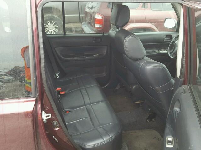 JTLKT324364033601 - 2006 TOYOTA SCION XB Granate foto 6