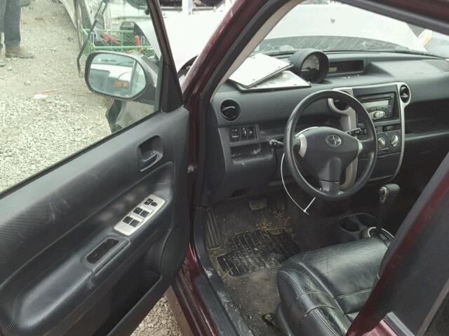 JTLKT324364033601 - 2006 TOYOTA SCION XB Granate foto 9