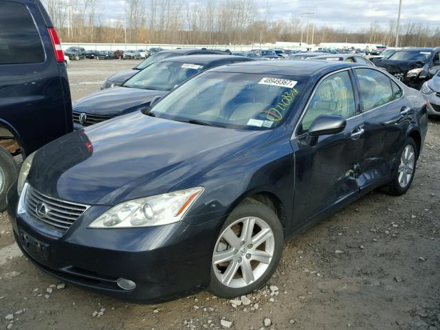 JTHBJ46G782234135 - 2008 LEXUS ES 350 GRAY photo 2