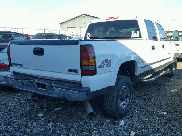 1GTHK23U42F241986 - 2002 GMC SIERRA K25 WHITE photo 4