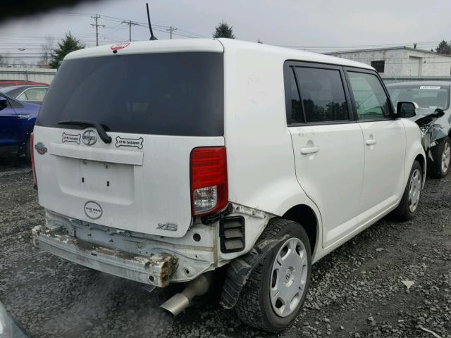 JTLZE4FE9DJ043761 - 2013 TOYOTA SCION XB WHITE photo 4