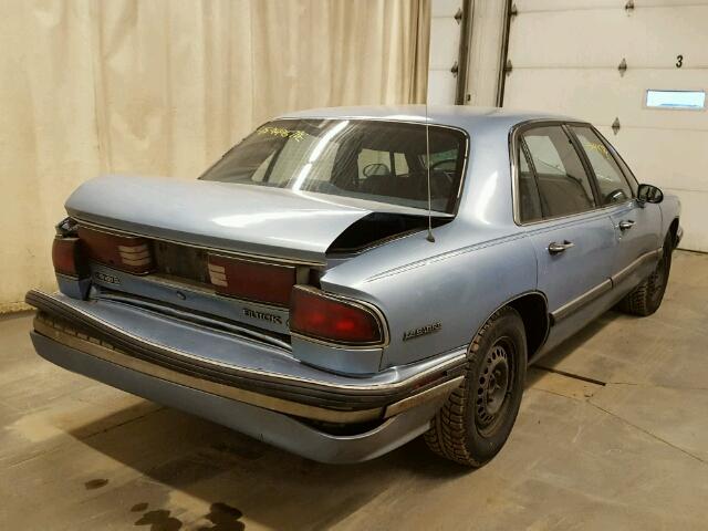 1G4HP53L7NH454445 - 1992 BUICK LESABRE CU BLUE photo 4