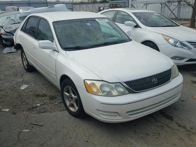 4T1BF28B11U177025 - 2001 TOYOTA AVALON XL WHITE photo 1