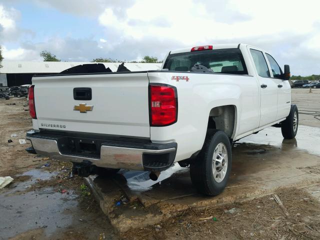 1GC1KUEG9FF570404 - 2015 CHEVROLET SILVERADO WHITE photo 4