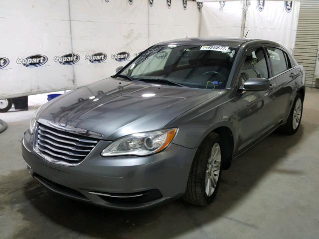 1C3CCBBB8DN618730 - 2013 CHRYSLER 200 TOURIN GRAY photo 2